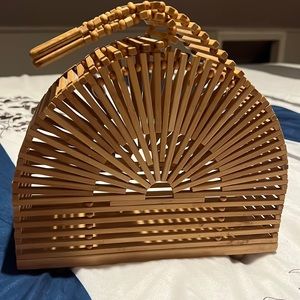 Cupola bamboo handle bag